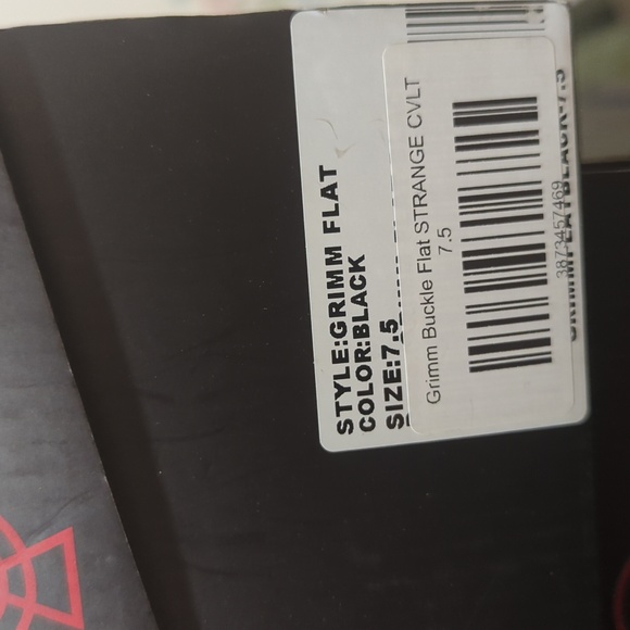 NIB Strange Cvlt Grimm Flats - Picture 6 of 7